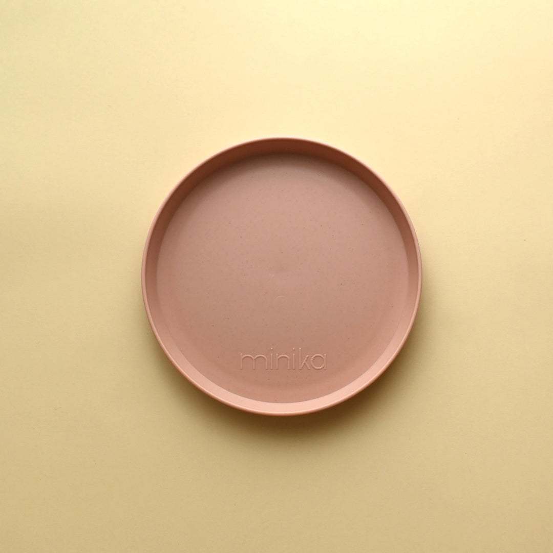 Assiette en paille de blé - Sorbet