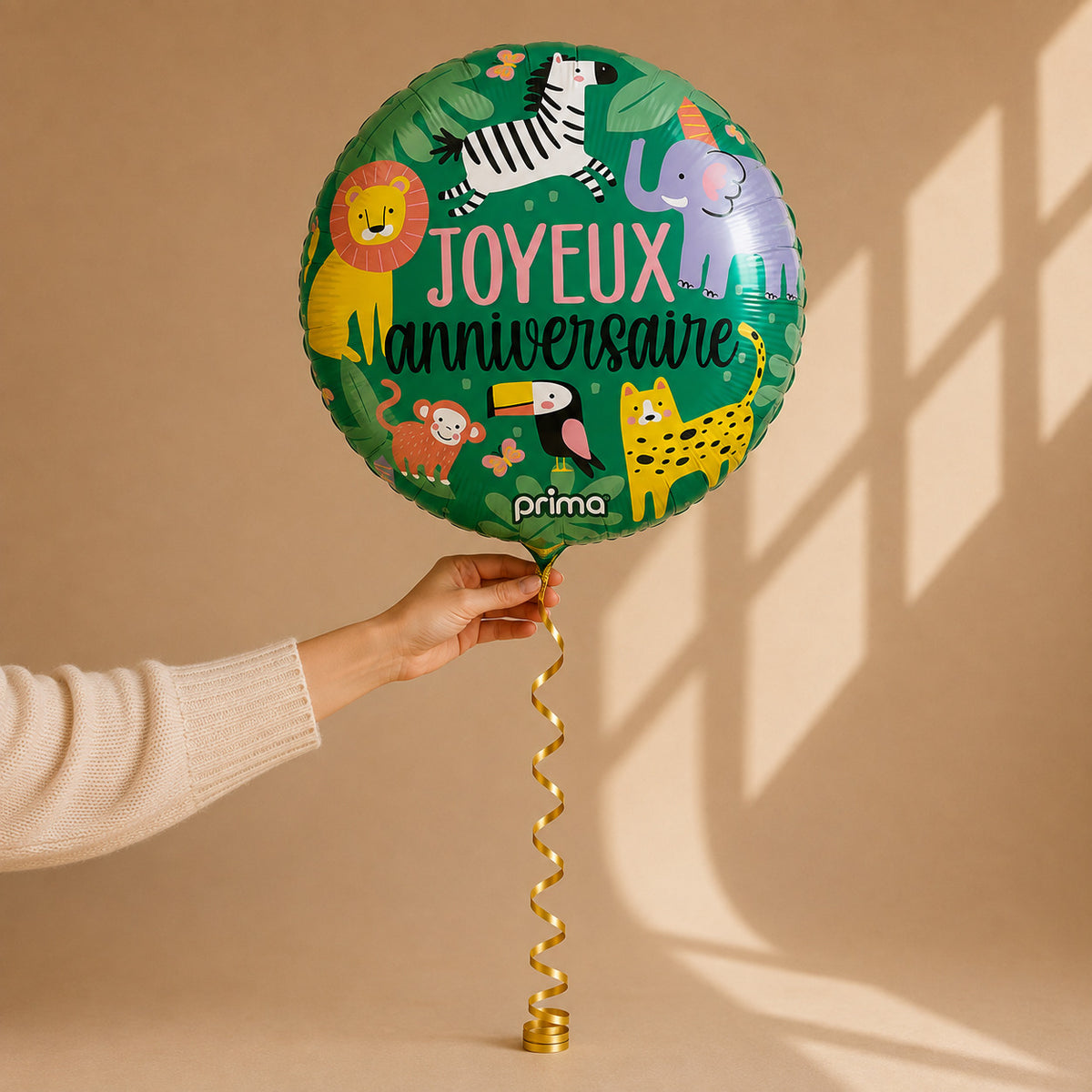 Ballon Anniversaire Jungle