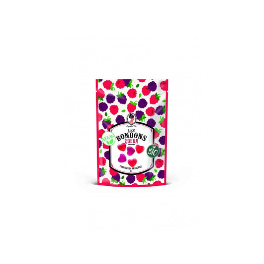 Bonbons bio cœur 80 g