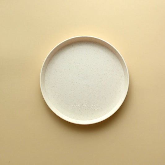 Assiette en paille de blé - Shell