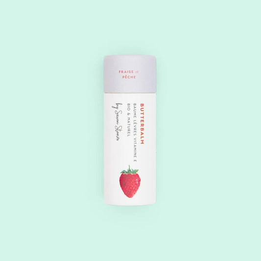Baume à lèvres Fraise&Pêche et vitamine E