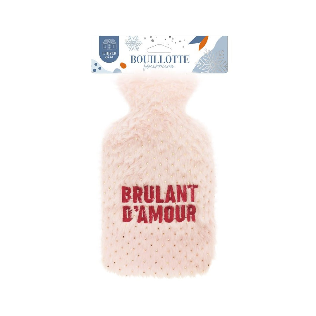Bouillotte brulant d'amour
