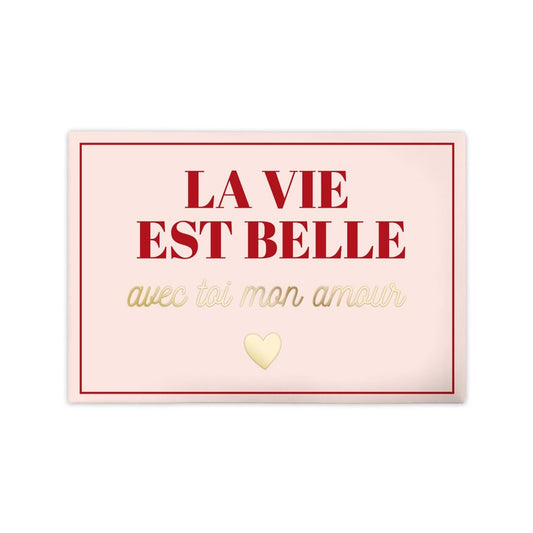 Magnet la vie est belle avec toi