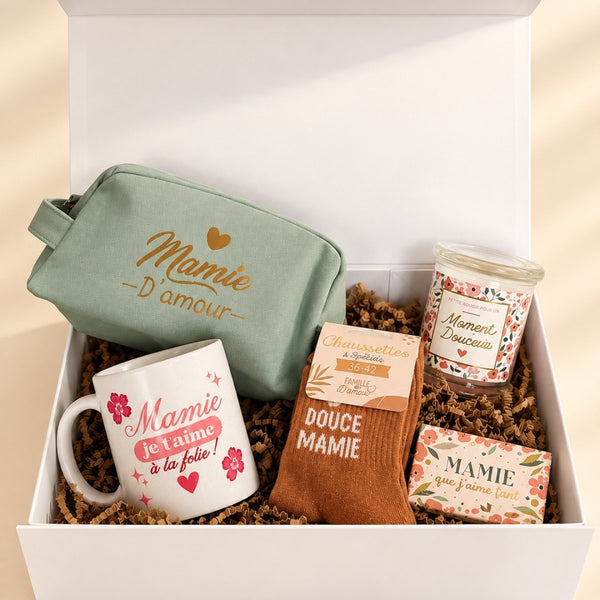 coffret cadeau mamie