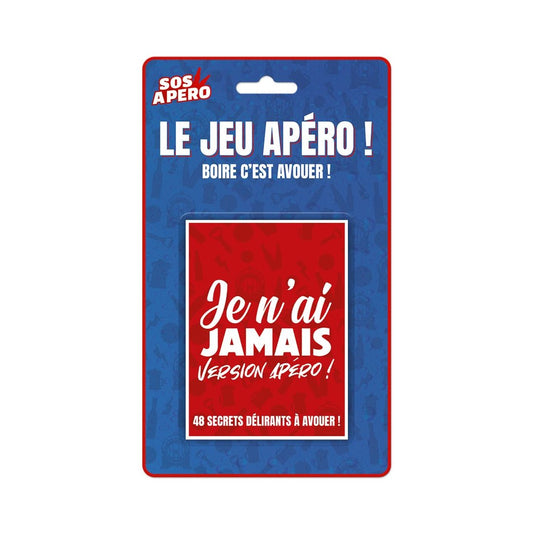 Jeu apéro je n'ai jamais