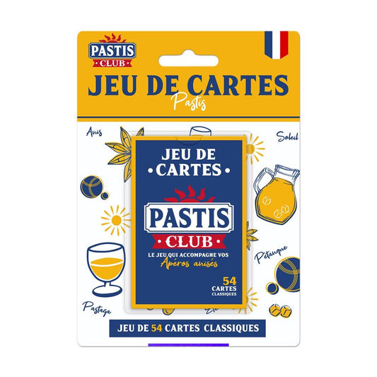 Jeu de cartes pastis