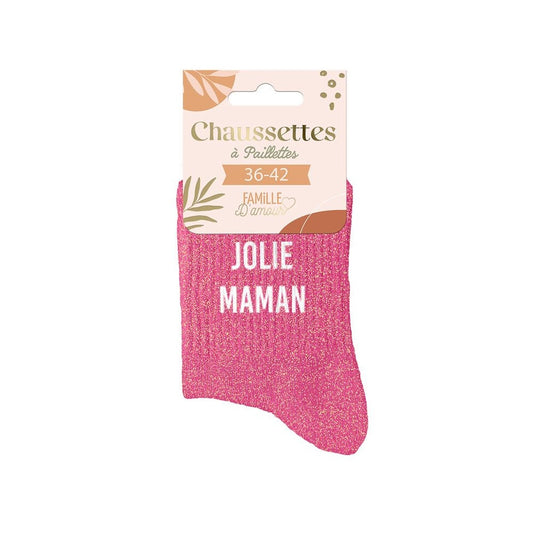 Chaussettes « Jolie maman »