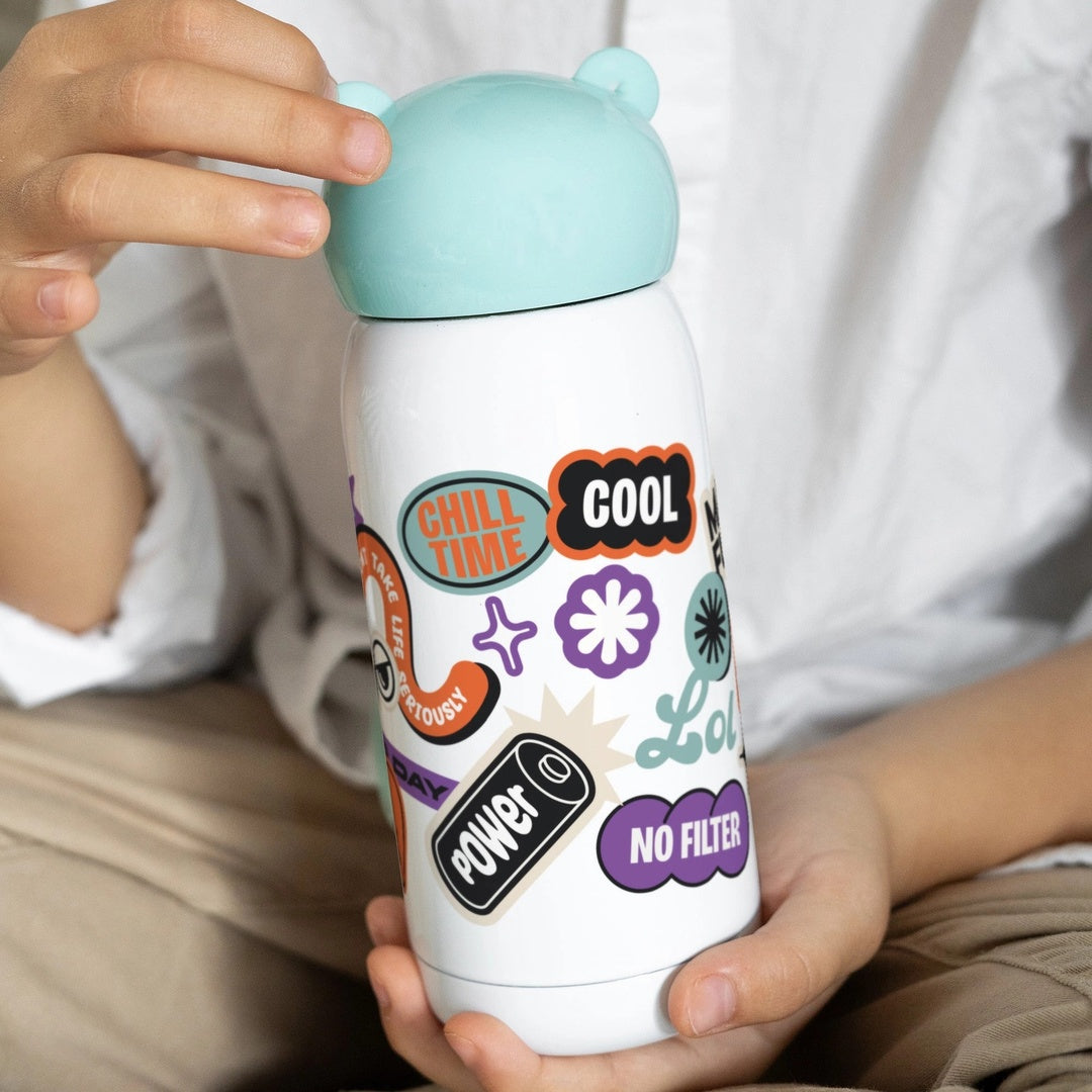 Gourde enfant Bleue, 32 cl Just Chill