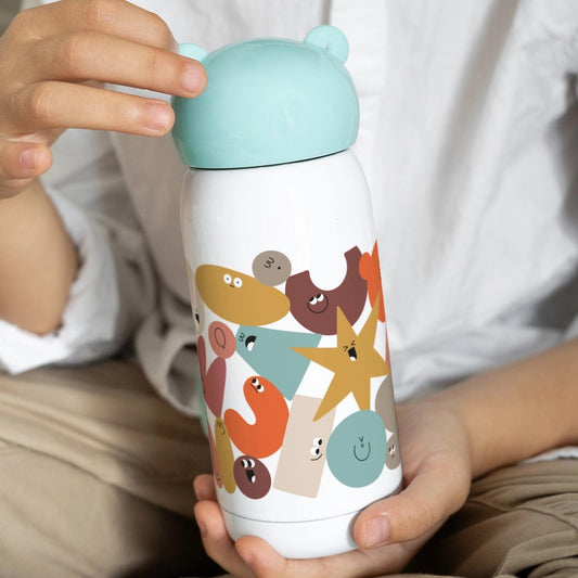 Gourde enfant Bleue, 32 cl Les Frimousses