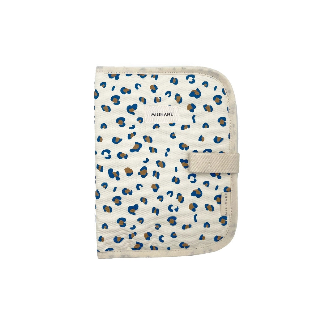 Protège carnet de santé léopard
