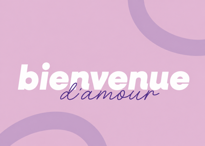 Étiquette Bienvenue