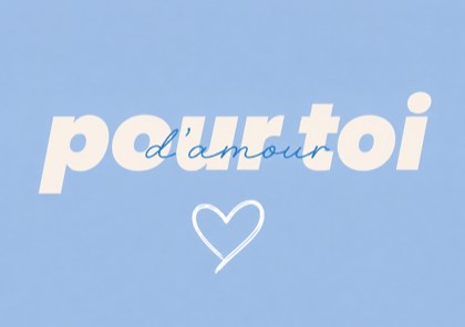 Étiquette Pour toi